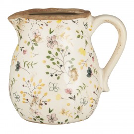 vase pichet ceramique fleurie ib laursen