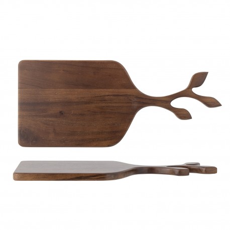 planche a deouper decorative sculptee bois acacia bloomingville giselle