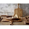plateau service aperitif bois acacia rond bloomingville breno
