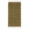 petit tapis chambre coton vert kaki ib laursen