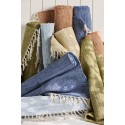 tapis long couloir vert kaki coton ib laursen