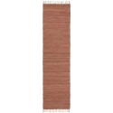tapis de couloir long brique rouille coton ib laursen