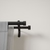 grande tringle a rideaux double noire umbra cappa