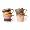 tasse a cafe cappuccino ceramique hk living set de 4 vista