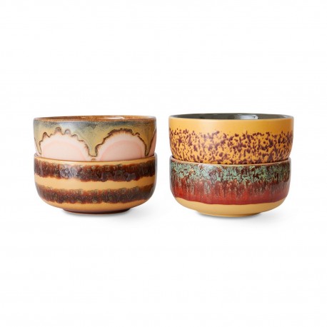 bols a dessert ceramique hk living harbour set de 4