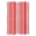 couverture laine agneau bio rose degrade klippan birka