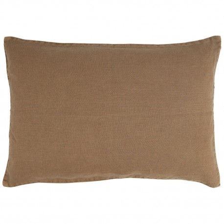 ib laursen housse de coussin rectangulaire beige lin 40 x 60 cm 6201-54