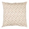 housse de coussin coton petites fleurs rouge ib laursen antonia