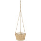 porte plante suspendu jute naturel jonc de mer ib laursen