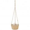 porte plante suspendu jute naturel jonc de mer ib laursen