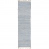 tapis de couloir bleu clair pastel coton ib laursen