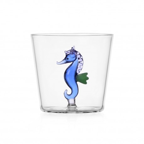 verre hippocampe bleu ichendorf milano marine garden