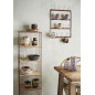 etagere murale a mugs suspendus metal madam stoltz