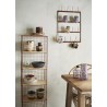 etagere murale a mugs suspendus metal madam stoltz