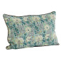 housse de coussin floral vert coton rectangulaire madam stoltz