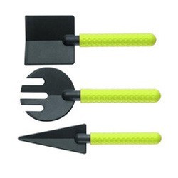 Outils de jardinage jardinage koziol geo vert (set de 3)