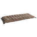 matelas d assise banquette franges coton rose fonce madam stoltz
