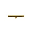 patere murale epure minimaliste design metal dore laiton nordal