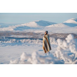 Plaid classique laine suédoise Klippan Freja