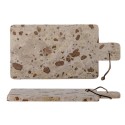 planche a decouper en marbre marron bloomingville nukaka