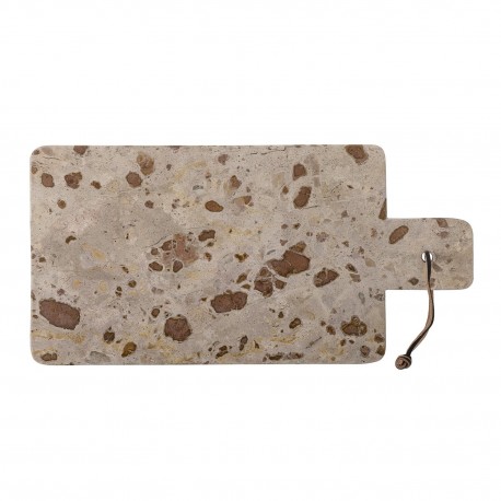 planche a decouper en marbre marron bloomingville nukaka