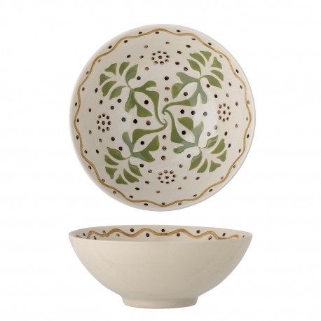 bol gres artisanl peint main bloomingville heikki