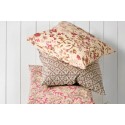 housse de coussin coton motif ethnique indien frose fuschia ib laursen