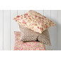 housse de coussin coton motif ethnique indien frose fuschia ib laursen