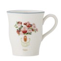 mug vintage floral gres bloomingville dorothy