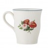 mug vintage floral gres bloomingville dorothy