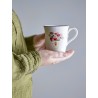 mug vintage floral gres bloomingville dorothy