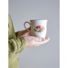 mug vintage floral gres bloomingville dorothy