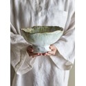 bol artisanal irregulier gres vert clair bloomingville joby