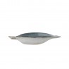bol forme de poisson bleu gres emaille bloomingville mei