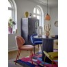 vase design bleu gres bloomingville graphica