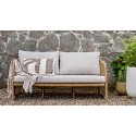 plaid coton recycle marron clair beige raye boomingville lugo