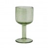 Verre à pied coloré bullé Madam Stoltz
