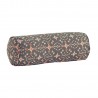 coussin traversin coton imprime colore gris rose madam stoltz