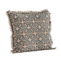 housse coussin decorative coton gris rose madam stoltz