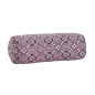 traversin decoratif imprime mauve lilas madam stoltz
