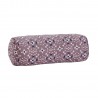 traversin decoratif imprime mauve lilas madam stoltz