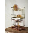 bol en verre bulle colore orange ambre madam stoltz