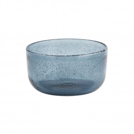 bol en verre bulle couleur bleu madam stoltz