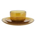 bol en verre bulle colore orange ambre madam stoltz