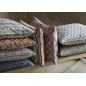grande housse coussin colore tissage ikat vert madam stoltz