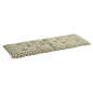 long coussin d assise banc coton imprime floral vert madam stoltz
