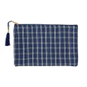 pochette de toilette maquillage coton imprime carreaux madam stoltz