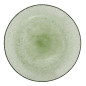 assiette verre bulle vert madam stoltz