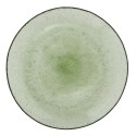 petite assiette verre bulles vert madam stoltz