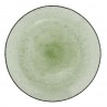 petite assiette verre bulles vert madam stoltz